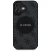 Guess - 4G Kör Klasszikus Logó MagSafe (GUHMP16SP4PGRSGK) - iPhone 16 - Fekete