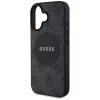 Guess - 4G Kör Klasszikus Logó MagSafe (GUHMP16SP4PGRSGK) - iPhone 16 - Fekete