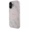 Guess - 4G Kör Klasszikus Logó MagSafe (GUHMP16SP4PGRSGP) - iPhone 16 - Rózsaszín