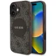 Guess - 4G Kör Klasszikus Logó MagSafe (GUHMP16SP4PGRSGW) - iPhone 16 - Barna