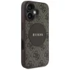 Guess - 4G Kör Klasszikus Logó MagSafe (GUHMP16SP4PGRSGW) - iPhone 16 - Barna