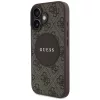 Guess - 4G Kör Klasszikus Logó MagSafe (GUHMP16SP4PGRSGW) - iPhone 16 - Barna