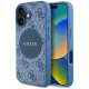 Guess - 4G Kör Klasszikus Logó MagSafe (GUHMP16SP4PGRSGB) - iPhone 16 - Kék