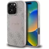 Guess - 4G Kör Klasszikus Logó MagSafe (GUHMP16LP4PGRSGP) - iPhone 16 Pro - Rózsaszín