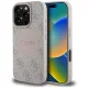 Guess - 4G Kör Klasszikus Logó MagSafe (GUHMP16LP4PGRSGP) - iPhone 16 Pro - Rózsaszín