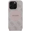 Guess - 4G Kör Klasszikus Logó MagSafe (GUHMP16LP4PGRSGP) - iPhone 16 Pro - Rózsaszín