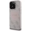 Guess - 4G Kör Klasszikus Logó MagSafe (GUHMP16LP4PGRSGP) - iPhone 16 Pro - Rózsaszín