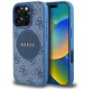 Guess - 4G Kör Klasszikus Logó MagSafe (GUHMP16LP4PGRSGB) - iPhone 16 Pro - Kék