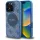 Guess - 4G Kör Klasszikus Logó MagSafe (GUHMP16LP4PGRSGB) - iPhone 16 Pro - Kék