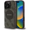 Guess - 4G Kör Klasszikus Logó MagSafe (GUHMP16XP4PGRSGW) - iPhone 16 Pro Max - Barna