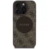 Guess - 4G Kör Klasszikus Logó MagSafe (GUHMP16XP4PGRSGW) - iPhone 16 Pro Max - Barna