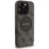 Guess - 4G Kör Klasszikus Logó MagSafe (GUHMP16XP4PGRSGW) - iPhone 16 Pro Max - Barna