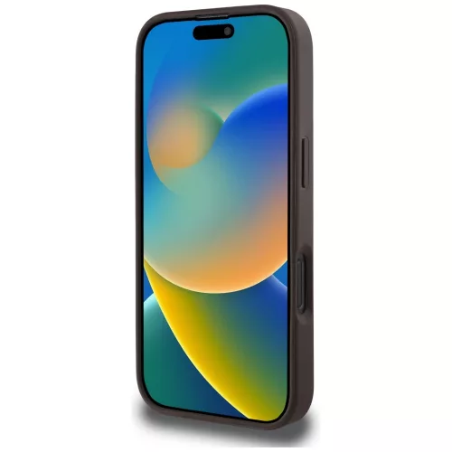 Guess - 4G Kör Klasszikus Logó MagSafe (GUHMP16XP4PGRSGW) - iPhone 16 Pro Max - Barna