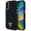 Guess - Farmerszövet Háromszög Logó MagSafe (GUHMP16SRJFWTLK) - iPhone 16 - Fekete