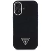 Guess - Farmerszövet Háromszög Logó MagSafe (GUHMP16SRJFWTLK) - iPhone 16 - Fekete