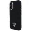 Guess - Farmerszövet Háromszög Logó MagSafe (GUHMP16SRJFWTLK) - iPhone 16 - Fekete