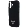 Guess - Farmerszövet Háromszög Logó MagSafe (GUHMP16SRJFWTLK) - iPhone 16 - Fekete