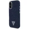 Guess - Farmerszövet Háromszög Logó MagSafe (GUHMP16SRJFWTLB) - iPhone 16 - Kék
