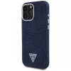 Guess - Farmerszövet Háromszög Logó MagSafe (GUHMP16LRJFWTLB) - iPhone 16 Pro - Kék