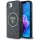 Guess - IML Fém Csillámos 4G Kör Háromszög MagSafe (GUHMPSE4HG4PRTGK) - iPhone 16e / iPhone 17e - Fekete