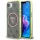 Guess - IML Fém Csillámos 4G Kör Háromszög MagSafe (GUHMPSE4HG4PRTGW) - iPhone 16e / iPhone 17e - Barna