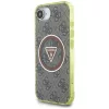 Guess - IML Fém Csillámos 4G Kör Háromszög MagSafe (GUHMPSE4HG4PRTGW) - iPhone 16e / iPhone 17e - Barna