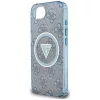 Guess - IML Metal Glitter 4G Circle Triangle MagSafe (GUHMPSE4HG4PRTGB) - iPhone 16e / iPhone 17e - Blue