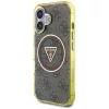 Guess - IML Metal Glitter 4G Circle Triangle MagSafe (GUHMP16SHG4PRTGW) - iPhone 16 - Brown