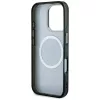 Guess - IML Fém Csillámos 4G Kör Háromszög MagSafe (GUHMP16LHG4PRTGK) - iPhone 16 Pro - Fekete