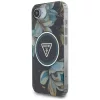 Guess - IML Fém Csillámos Virágos Háromszög MagSafe (GUHMPSE4HFLPEDK) - iPhone 16e / iPhone 17e - Fekete
