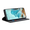 Techsuit - Confy Cover kinyitható tok - Motorola Edge 60 / Edge 60 Fusion - Fekete