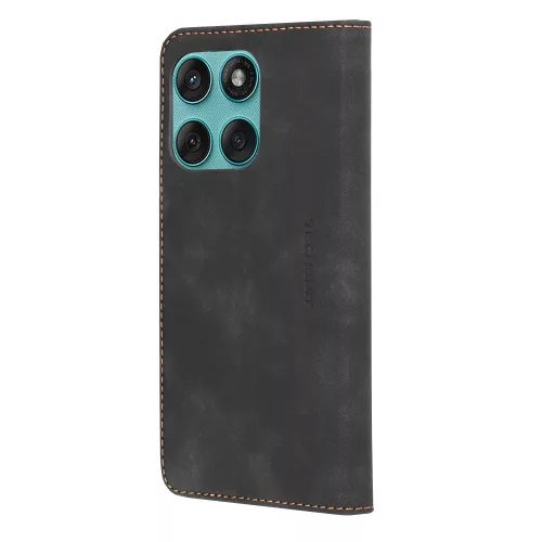 Techsuit - Confy Cover kinyitható tok - Motorola Edge 60 / Edge 60 Fusion - Fekete