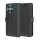 Techsuit - Leather Folio - Motorola Edge 60 / Edge 60 Fusion - Black