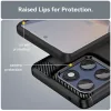 Techsuit - Carbon szilikon tok - Motorola Edge 60 / Edge 60 Fusion - Fekete