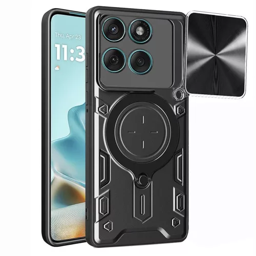 Techsuit - CamGuard Pro tok - Motorola Edge 60 / Edge 60 Fusion - Fekete