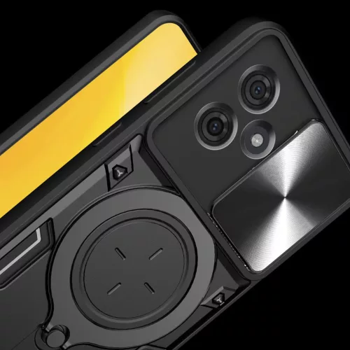 Techsuit - CamGuard Pro tok - Motorola Edge 60 / Edge 60 Fusion - Fekete