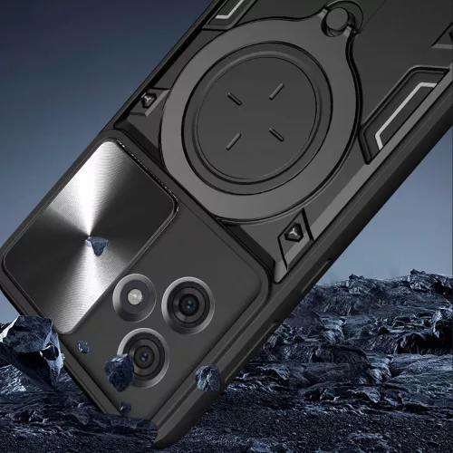 Techsuit - CamGuard Pro tok - Motorola Edge 60 / Edge 60 Fusion - Fekete