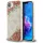 Guess - Keménytok 4G Virágmintás MagSafe (GUHMPSE4P4ROPEMCP) - iPhone 16e / iPhone 17e - Rózsaszín