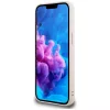 Guess - Keménytok 4G Virágmintás MagSafe (GUHMPSE4P4ROPEMCP) - iPhone 16e / iPhone 17e - Rózsaszín