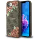 Guess - Keménytok 4G Virágmintás MagSafe (GUHMPSE4P4ROPEMCW) - iPhone 16e / iPhone 17e - Barna