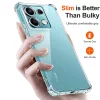 Techsuit - Shockproof Átlátszó Ütésálló Szilikon tok - Xiaomi Redmi Note 14S - Átlátszó