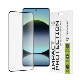   Techsuit - 111D Full Cover / Full Glue üvegfólia - Xiaomi Redmi Note 14S - Fekete széllel