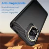 Techsuit - Carbon szilikon tok - Xiaomi Redmi A5 4G (Standard) - Fekete