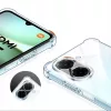 Techsuit - Shockproof Átlátszó Ütésálló Szilikon tok - Xiaomi Redmi A5 4G (Standard) - Átlátszó