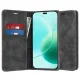 Techsuit - Confy Cover kinyitható tok - Honor 400 Lite - Fekete