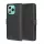 Techsuit - Leather Folio - Honor 400 Lite - Black