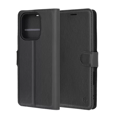 Techsuit - Leather Folio - Honor 400 Lite - Black