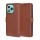 Techsuit - Leather Folio - Honor 400 Lite - Brown
