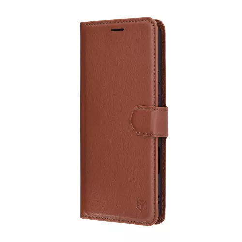 Techsuit - Leather Folio - Honor 400 Lite - Brown