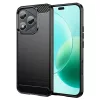 Techsuit - Carbon szilikon tok - Honor 400 Lite - Fekete